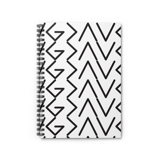 Greater Than Highs and Lows Spiral Notebook - Ruled Line