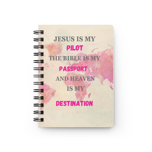 Jesus Is My Guide Spiral Bound Journal